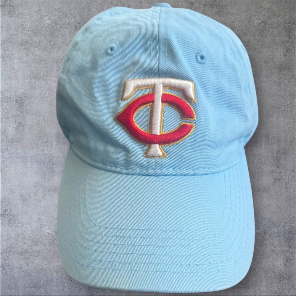 Melonwear Minnesota Twins Baseball Hat Light Blue Dairy Queen Promo Snapback SGA